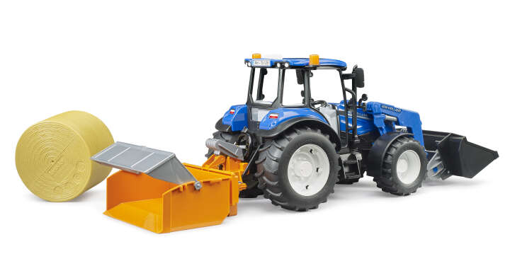 bruder Traktor New Holland T5.120 mit Frontlader